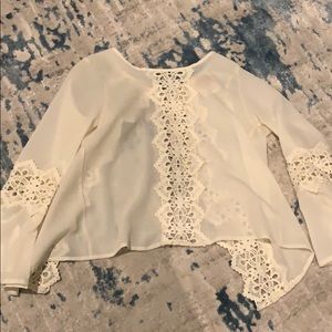 Lace long sleeve